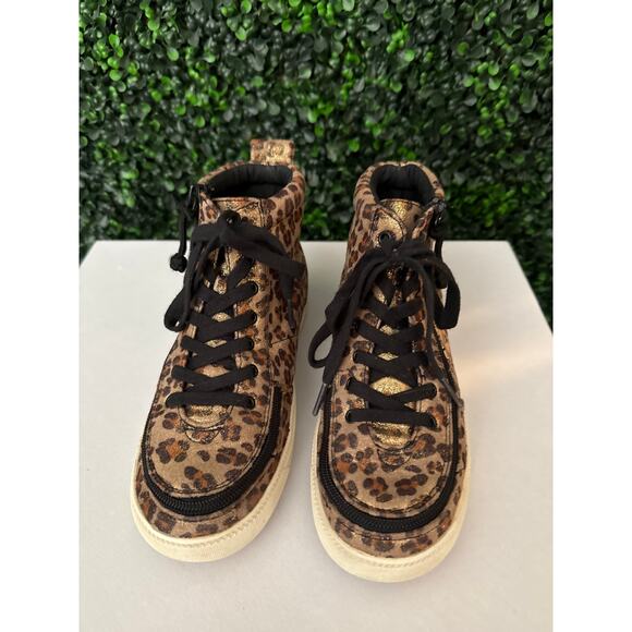 Billy Goat  big girl size 3M, Cheetah Zip bootie shoes - Picture 1 of 6